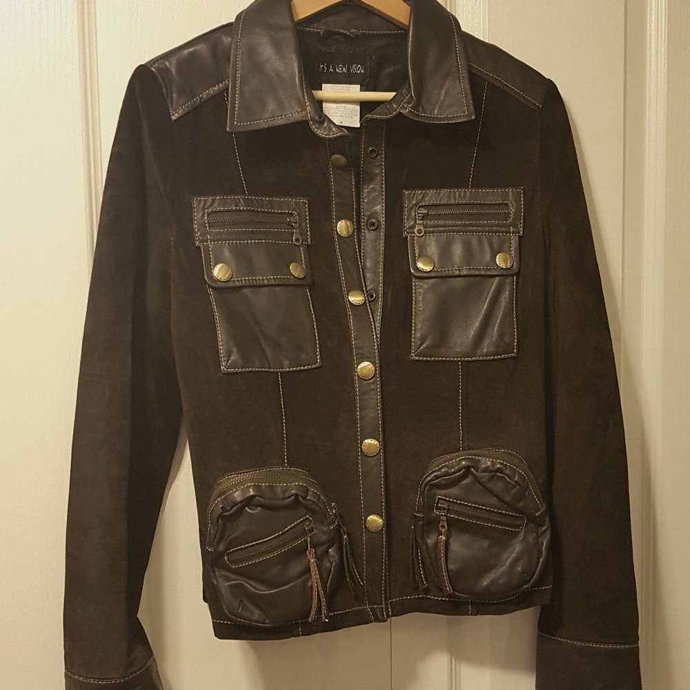 Leather jacket